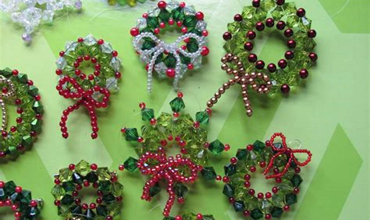 Easy Bead Ornaments DIY: Craft Festive Charm The DIY Hub: Creative Crafts, Repairs & Life Hacks Easy Bead Ornaments DIY: Craft Festive Charm | The DIY Hub: Creative Crafts, Repairs & Life Hacks