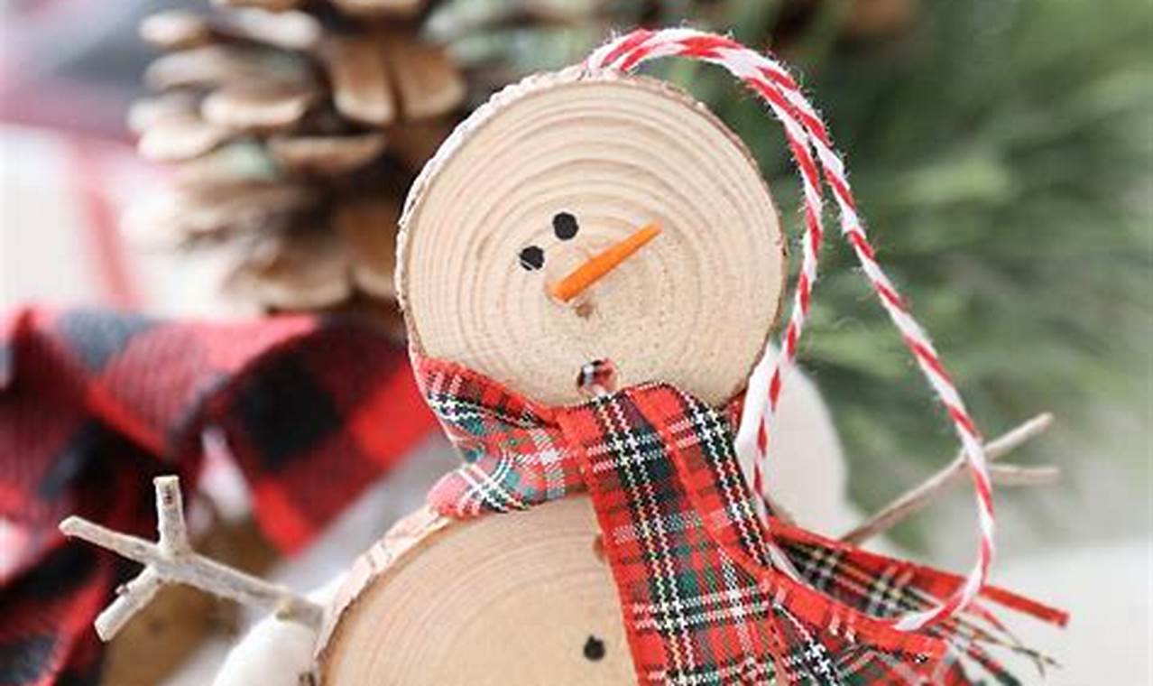 Easy DIY Christmas Ornaments Wood: Festive Crafts | The DIY Hub: Creative Crafts, Repairs & Life Hacks