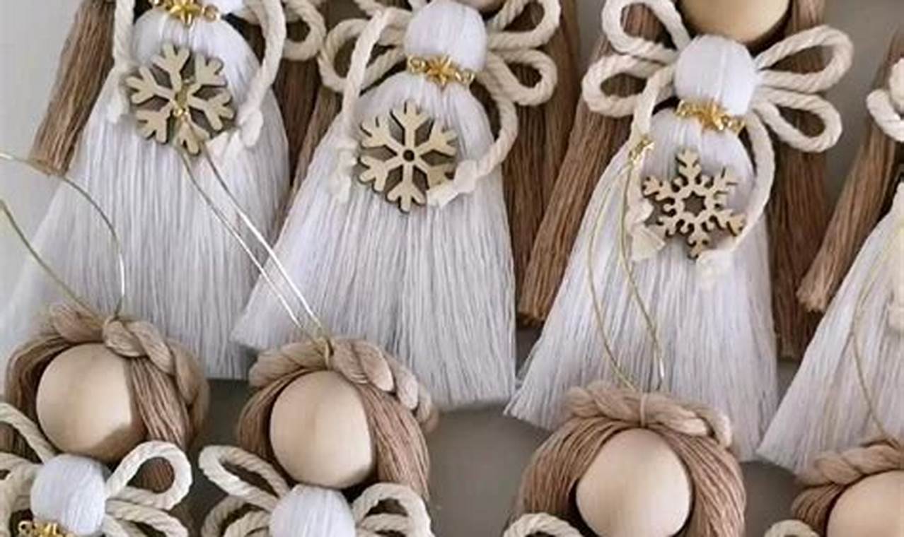 DIY Angel Ornaments: Easy & Beautiful Ideas | The DIY Hub: Creative Crafts, Repairs & Life Hacks
