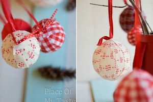 Easy DIY Fabric Ornaments: Crafty Holiday Decor | The DIY Hub: Creative Crafts, Repairs & Life Hacks