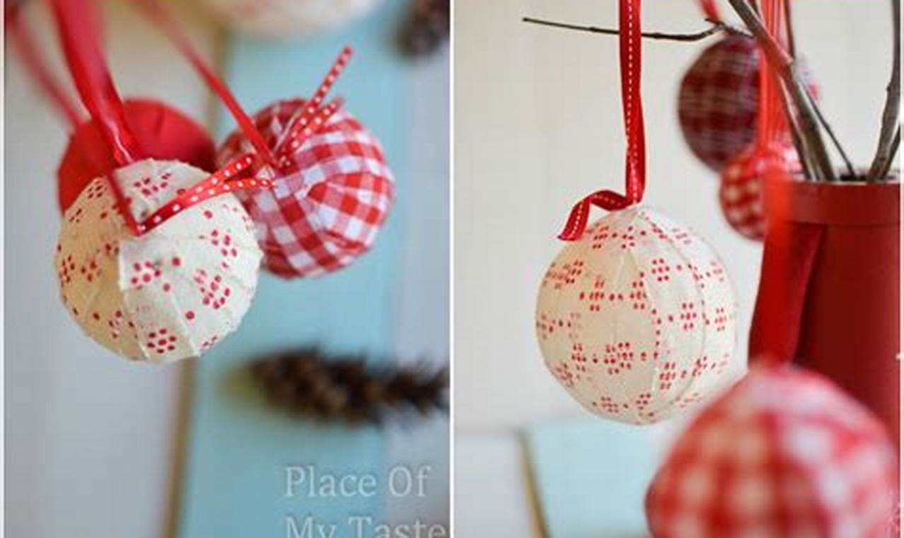 Easy DIY Fabric Ornaments: Crafty Holiday Decor The DIY Hub: Creative Crafts, Repairs & Life Hacks Easy DIY Fabric Ornaments: Crafty Holiday Decor | The DIY Hub: Creative Crafts, Repairs & Life Hacks