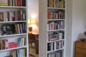 Build a Secret: DIY Sliding Bookcase Door Project Plans The DIY Hub: Creative Crafts, Repairs & Life Hacks Build a Secret: DIY Sliding Bookcase Door Project Plans | The DIY Hub: Creative Crafts, Repairs & Life Hacks