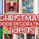 Door Charm: DIY Door Decorations for Christmas Ideas | The DIY Hub: Creative Crafts, Repairs & Life Hacks