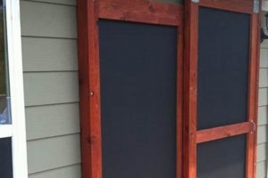 Easy DIY Sliding Door Screen: Plans + Install | The DIY Hub: Creative Crafts, Repairs & Life Hacks