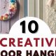Easy DIY Door Hanger Ideas: Unique Door Decor | The DIY Hub: Creative Crafts, Repairs & Life Hacks