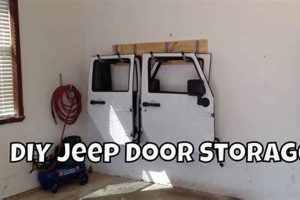 DIY Jeep Door Storage Ideas: Easy Garage Door Solutions | The DIY Hub: Creative Crafts, Repairs & Life Hacks