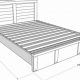 DIY Queen Bed Frame Plans: Build Your Dream Bed! | The DIY Hub: Creative Crafts, Repairs & Life Hacks