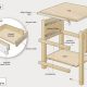Easy DIY Night Table Plans: Build Your Dream Bedside Stand! | The DIY Hub: Creative Crafts, Repairs & Life Hacks