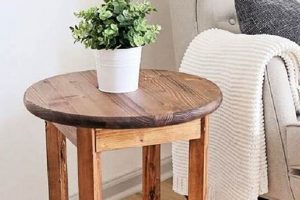 DIY: Round Top End Table Plans + Designs & Ideas The DIY Hub: Creative Crafts, Repairs & Life Hacks DIY: Round Top End Table Plans + Designs & Ideas | The DIY Hub: Creative Crafts, Repairs & Life Hacks