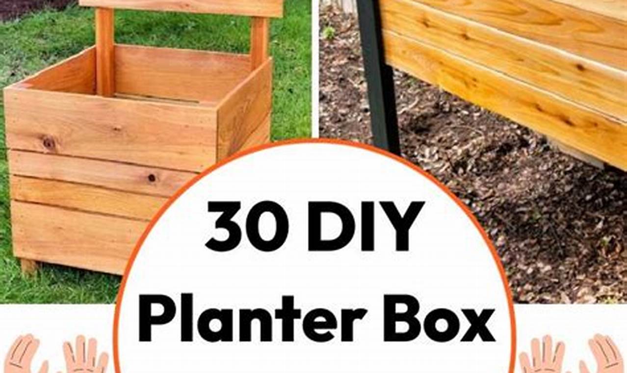 Easy DIY Flower Box Plans: Build Your Dream Garden