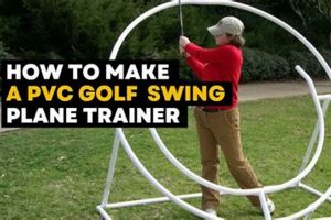 DIY Golf: Swing Plane Trainer DIY Project Plan | The DIY Hub: Creative Crafts, Repairs & Life Hacks