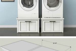 Build Your Own: DIY Washer Dryer Pedestal with Drawers Plans &amp; Guide | The DIY Hub: Creative Crafts, Repairs & Life Hacks