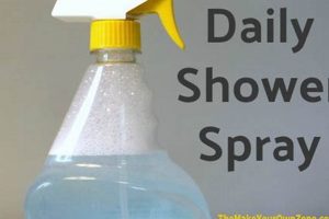 Easy DIY Shower Spray: Natural Clean & Fresh! The DIY Hub: Creative Crafts, Repairs & Life Hacks Easy DIY Shower Spray: Natural Clean & Fresh! | The DIY Hub: Creative Crafts, Repairs & Life Hacks