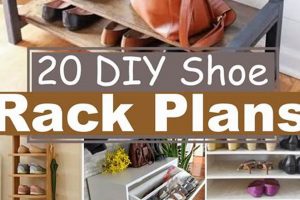 Easy DIY Shoe Rack Plans: Build Your Own! | The DIY Hub: Creative Crafts, Repairs & Life Hacks