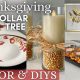 Easy & Cheap Dollar Tree DIY Thanksgiving Table Decor Ideas! | The DIY Hub: Creative Crafts, Repairs & Life Hacks