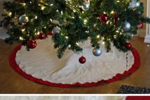Easy DIY Tree Skirt Ideas: Sew a Festive Skirt! The DIY Hub: Creative Crafts, Repairs & Life Hacks Easy DIY Tree Skirt Ideas: Sew a Festive Skirt! | The DIY Hub: Creative Crafts, Repairs & Life Hacks