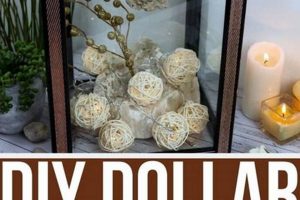 Easy Dollar Tree Lanterns DIY: Budget Home Decor | The DIY Hub: Creative Crafts, Repairs & Life Hacks