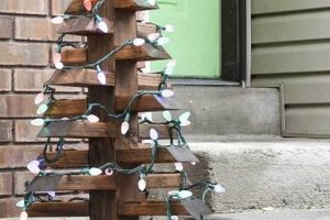 Easy DIY Christmas Tree Outdoor Ideas for a Festive Yard! | The DIY Hub: Creative Crafts, Repairs & Life Hacks