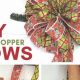 Easy DIY Tree Bow Topper Ideas + Tutorials | The DIY Hub: Creative Crafts, Repairs & Life Hacks