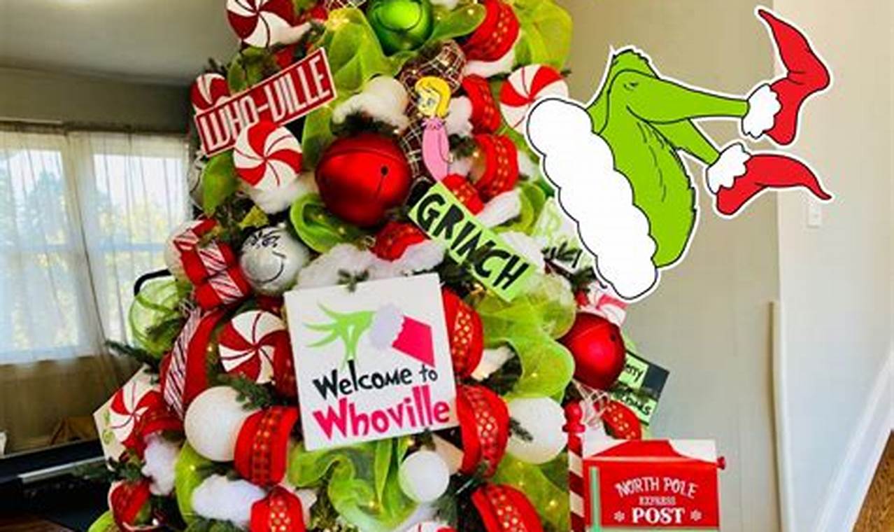 Easy Grinch in Tree DIY: Holiday Tree Fun!