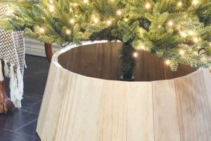 DIY Christmas Tree Collar Ideas + Easy Tree Base | The DIY Hub: Creative Crafts, Repairs & Life Hacks