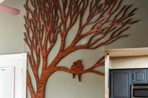 Easy DIY Tree on Wall: Festive & Space-Saving Ideas | The DIY Hub: Creative Crafts, Repairs & Life Hacks