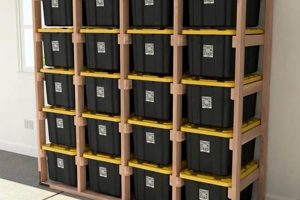 DIY: Build a Better 27 Gallon Tote Storage Rack Today! The DIY Hub: Creative Crafts, Repairs & Life Hacks DIY: Build a Better 27 Gallon Tote Storage Rack Today! | The DIY Hub: Creative Crafts, Repairs & Life Hacks