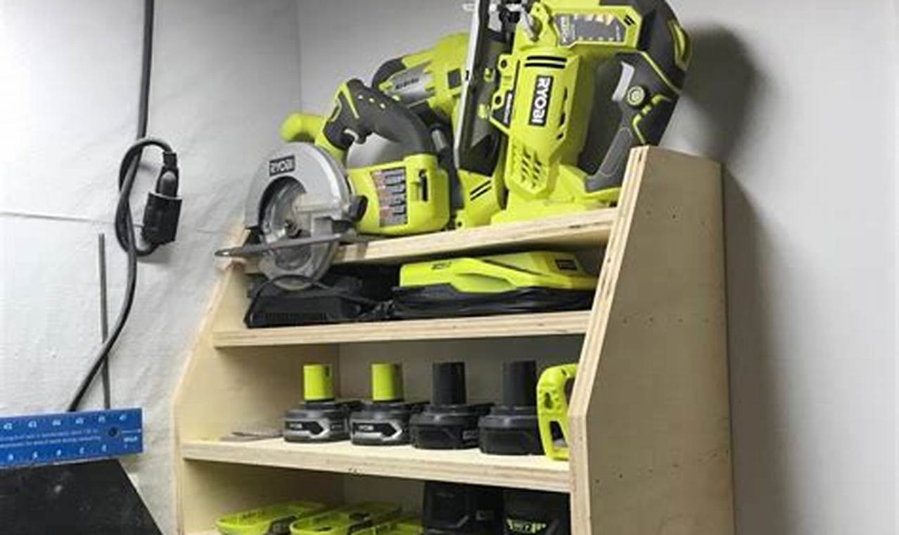 Build Your Easy DIY Power Tool Storage Rack: Plans & Tips!