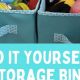 Easy DIY Storage Bins: Organize Your Home! | The DIY Hub: Creative Crafts, Repairs & Life Hacks