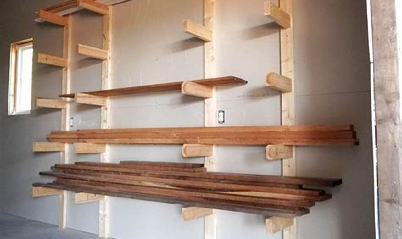 Build Your Own: Lumber Storage Rack DIY Plans & Ideas