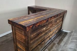 DIY Home Bar: L Shaped Bar with Storage Plans & Ideas The DIY Hub: Creative Crafts, Repairs & Life Hacks DIY Home Bar: L Shaped Bar with Storage Plans & Ideas | The DIY Hub: Creative Crafts, Repairs & Life Hacks