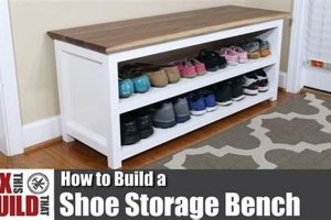 Build a DIY Shoe Storage Bench Today + Ideas! The DIY Hub: Creative Crafts, Repairs & Life Hacks Build a DIY Shoe Storage Bench Today + Ideas! | The DIY Hub: Creative Crafts, Repairs & Life Hacks