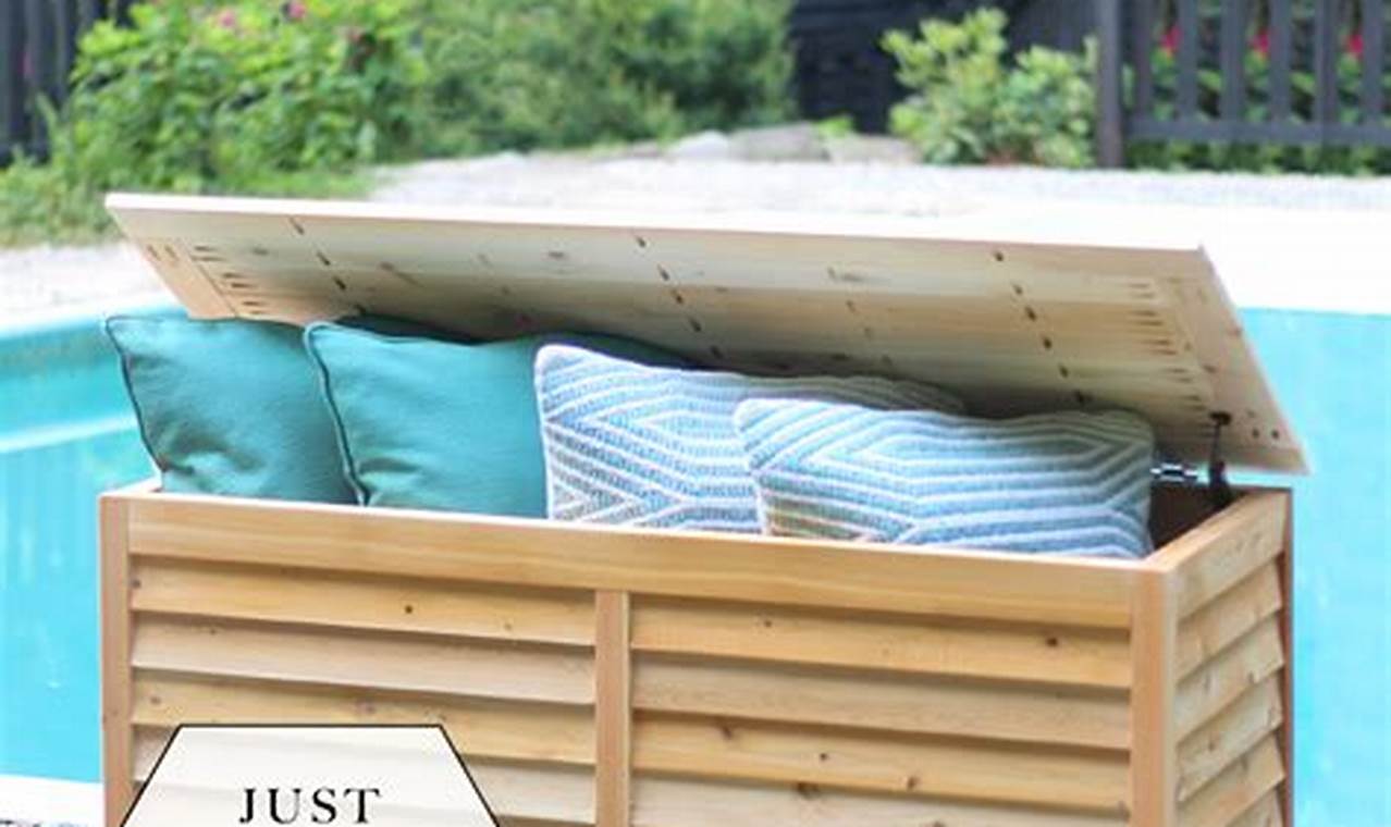 Build Your Best DIY Outdoor Storage Box Plans & Ideas