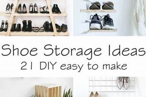 Clever DIY Shoe Storage Ideas: Space-Saving Solutions | The DIY Hub: Creative Crafts, Repairs & Life Hacks