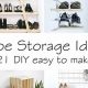 Clever DIY Shoe Storage Ideas: Space-Saving Solutions | The DIY Hub: Creative Crafts, Repairs & Life Hacks