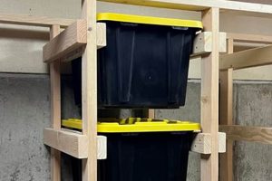 DIY Tote Storage Rack: Build Your Own! | The DIY Hub: Creative Crafts, Repairs & Life Hacks