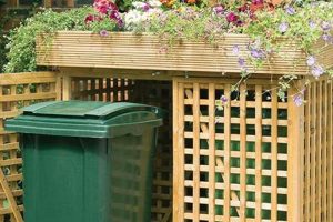 DIY Outdoor Trash Can Storage: Plans & Ideas | The DIY Hub: Creative Crafts, Repairs & Life Hacks