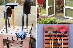 Clever DIY Yard Tool Storage Ideas: Organize Now! | The DIY Hub: Creative Crafts, Repairs & Life Hacks