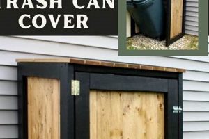 Easy DIY Garbage Can Storage Ideas: Plans &amp; Solutions | The DIY Hub: Creative Crafts, Repairs & Life Hacks