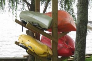 Easy DIY Kayak Storage Rack Ideas: Plans & Tips The DIY Hub: Creative Crafts, Repairs & Life Hacks Easy DIY Kayak Storage Rack Ideas: Plans & Tips | The DIY Hub: Creative Crafts, Repairs & Life Hacks