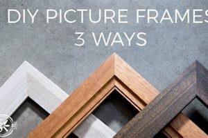 Easy DIY Wood Picture Frame Ideas + Tips The DIY Hub: Creative Crafts, Repairs & Life Hacks Easy DIY Wood Picture Frame Ideas + Tips | The DIY Hub: Creative Crafts, Repairs & Life Hacks