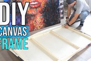Easy DIY Wood Frame for Canvas: Step-by-Step Guide The DIY Hub: Creative Crafts, Repairs & Life Hacks Easy DIY Wood Frame for Canvas: Step-by-Step Guide | The DIY Hub: Creative Crafts, Repairs & Life Hacks