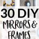 Unique DIY Mirror Frame Ideas + Decor Accents! | The DIY Hub: Creative Crafts, Repairs & Life Hacks