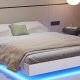 DIY Floating Bed Frame: Wood, LEDs & Queen Size! | The DIY Hub: Creative Crafts, Repairs & Life Hacks