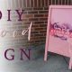 Easy DIY A Frame Sign Ideas: Build Your Own! | The DIY Hub: Creative Crafts, Repairs & Life Hacks