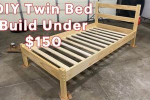 Build Your Own: DIY Twin Bed Frame Plans & Ideas | The DIY Hub: Creative Crafts, Repairs & Life Hacks