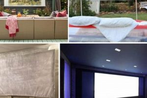 DIY Projector Screen Frame: Build Your Best Home Theater | The DIY Hub: Creative Crafts, Repairs & Life Hacks
