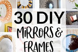 Easy Mirror Frame DIY Ideas: Transform Your Frame | The DIY Hub: Creative Crafts, Repairs & Life Hacks