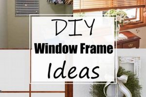 Easy DIY Window Frame Ideas: Build a Frame Yourself! | The DIY Hub: Creative Crafts, Repairs & Life Hacks