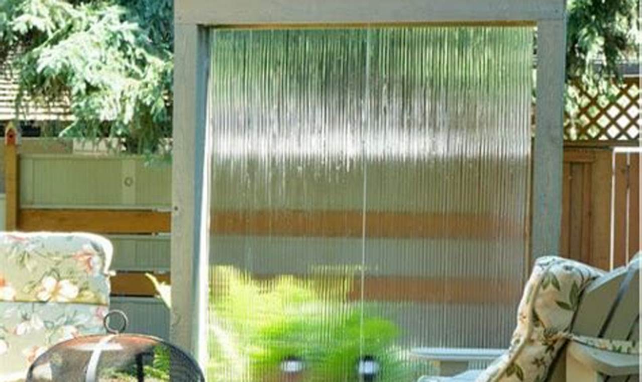 DIY Water Wall Ideas: Build Your Own! The DIY Hub: Creative Crafts, Repairs & Life Hacks DIY Water Wall Ideas: Build Your Own! | The DIY Hub: Creative Crafts, Repairs & Life Hacks